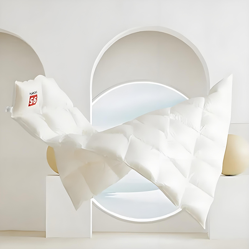 Enkel å ta vare på, høytemperaturtørking, generell bruk i alle årstider, kostnadseffektiv fylling av hotelldun